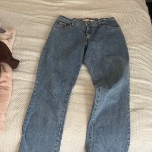 Levi's Women's Classic Straight Leg Light Blue Jeans